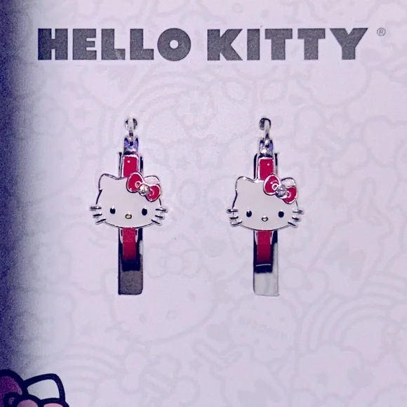 Hello Kitty Silver Plated earrings - Picture 8 of 10